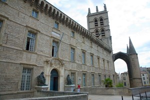 A French universities in Montpellier France